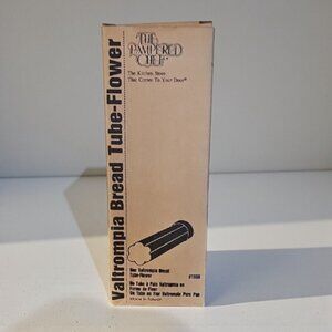 Vintage NEW Pampered Chef Valtrompia Bread Tube stainless steel